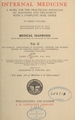 Internal medicine: a work for the practicing physician on diagnosis and treatment